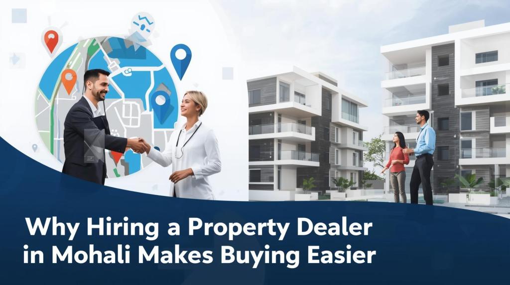 Why Hiring a Property Dealer in Mohali Makes Property Buying&nbsp;Easier